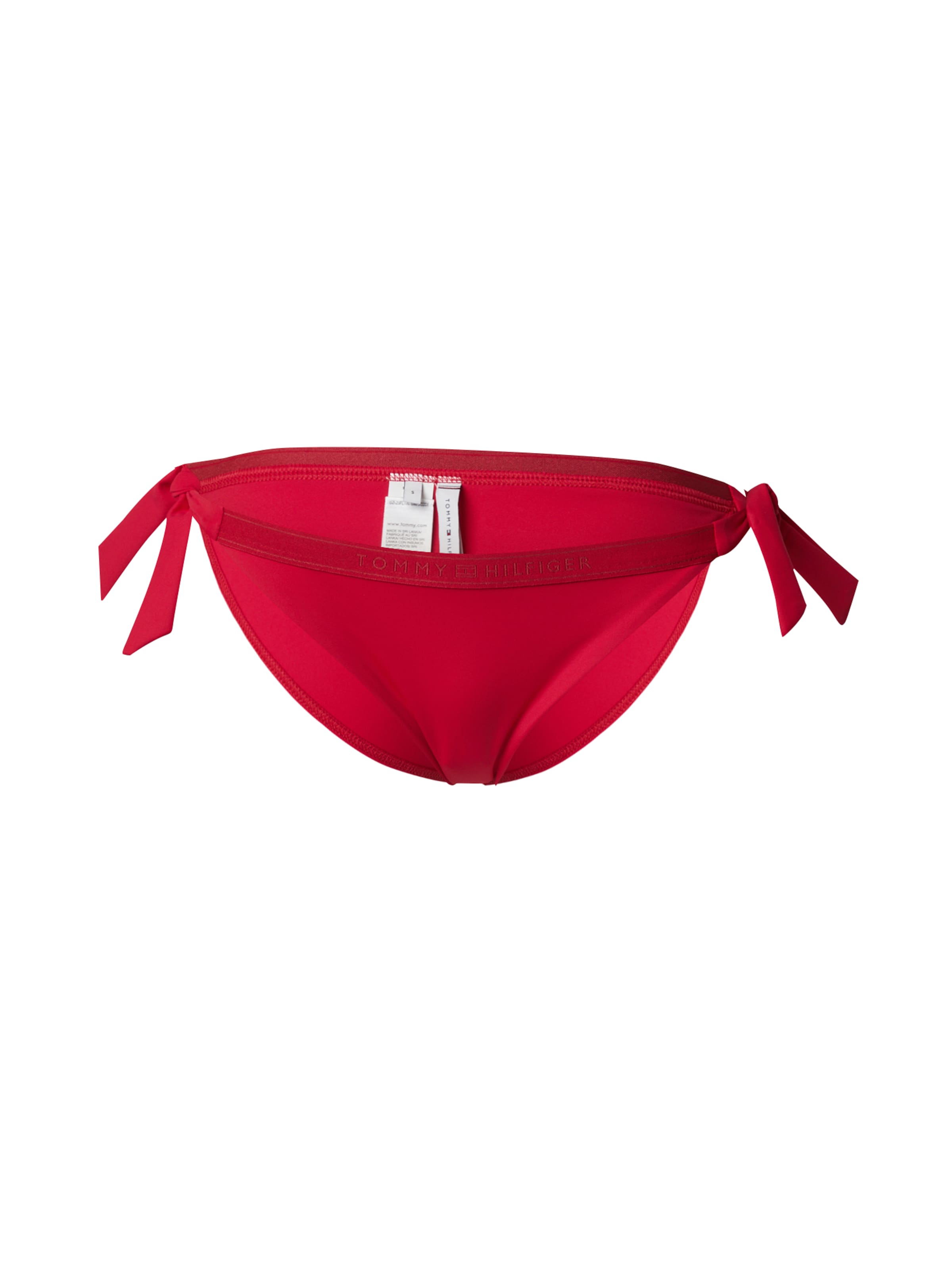 Slip costum de baie de la Tommy Hilfiger Underwear pe roșu: față