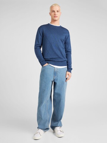 BURTON MENSWEAR LONDON Sweater in Blue