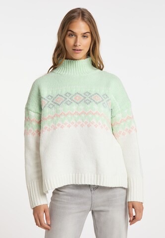 MYMO Sweater in Green: front