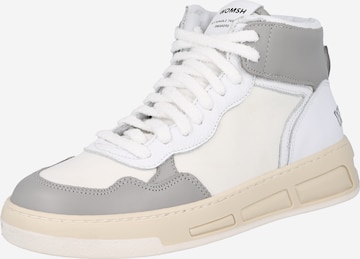 WOMSH High-top trainers 'SUPER' in White: front