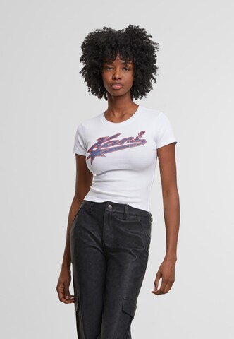 T-shirt 'Varsity Star Tiny' Karl Kani en blanc : devant