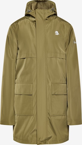 Schmuddelwedda Weatherproof jacket in Green: front