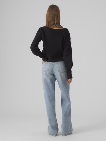 VERO MODA Trui 'STINNA' in Zwart