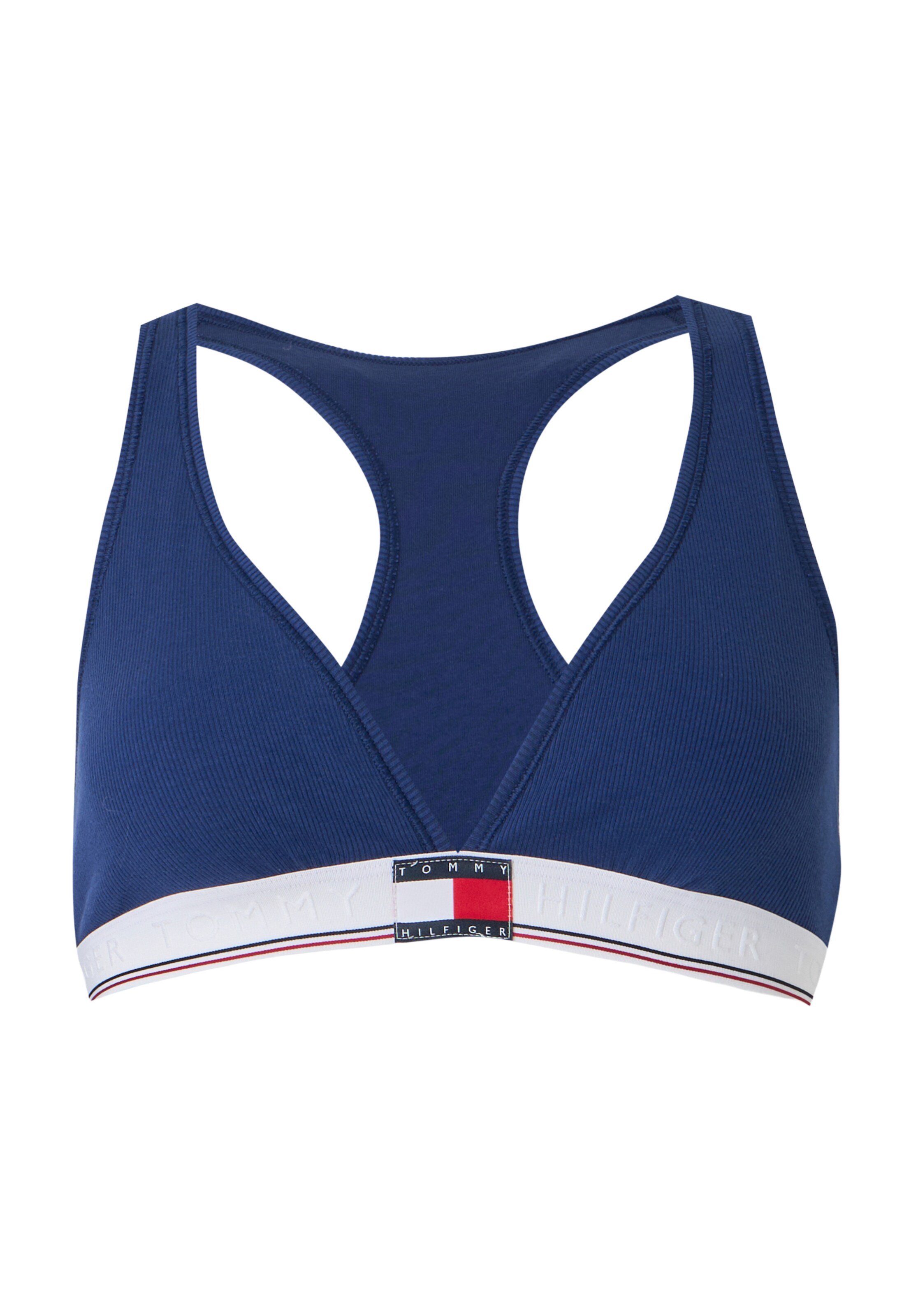 zils Tommy Hilfiger Underwear Bezvīļu Krūšturis 'VARSITY': no priekšpuses