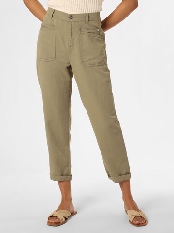 Regular Pantalon chino 'Ivy' MAC en beige : devant