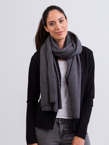 Écharpe CASH-MERE.CH en gris : devant