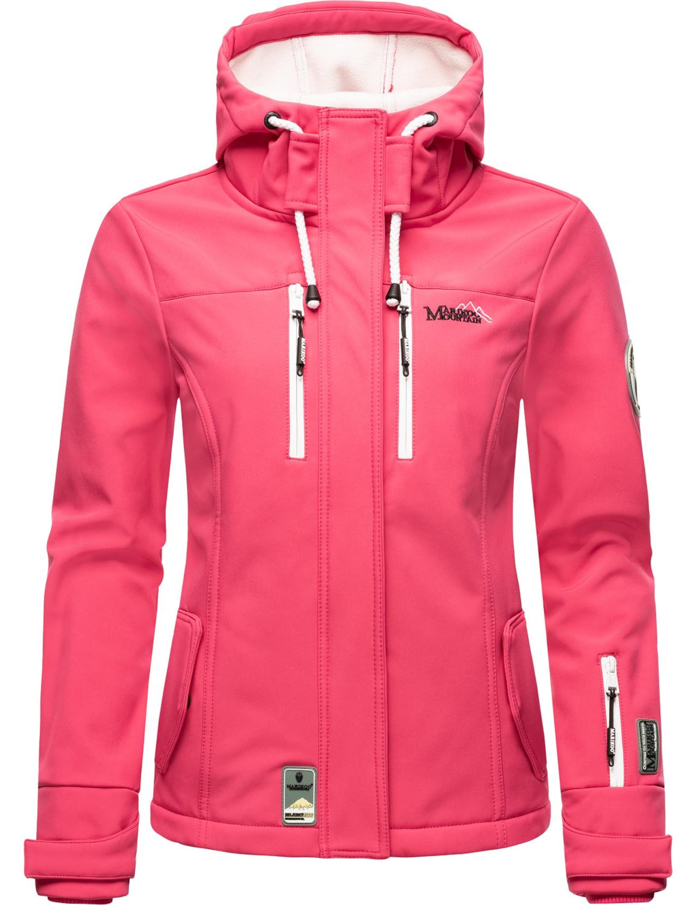 MARIKOO - Casaco funcionais 'Kleine Zicke' em rosa: frente