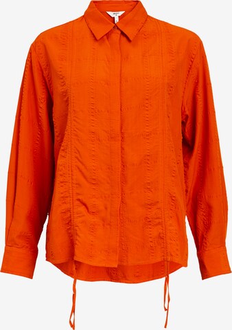 OBJECT Blouse 'Andia' in Oranje: voorkant