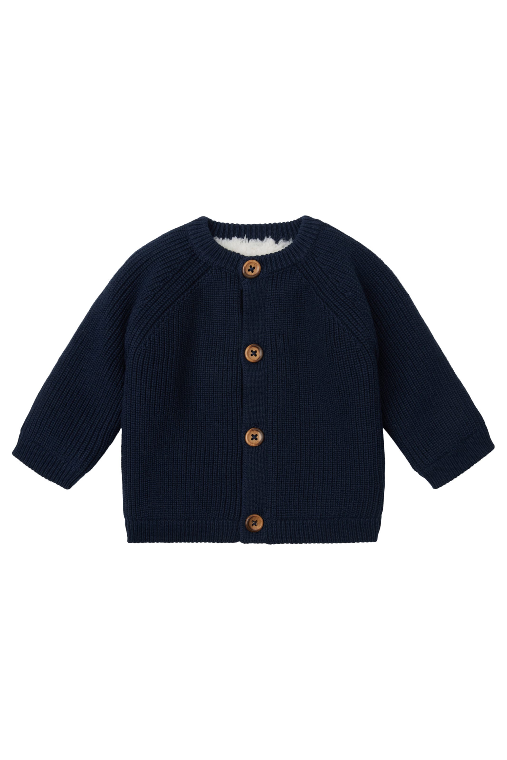 Noppies Strickjacke 'Nevers' in Blau: Vorderseite