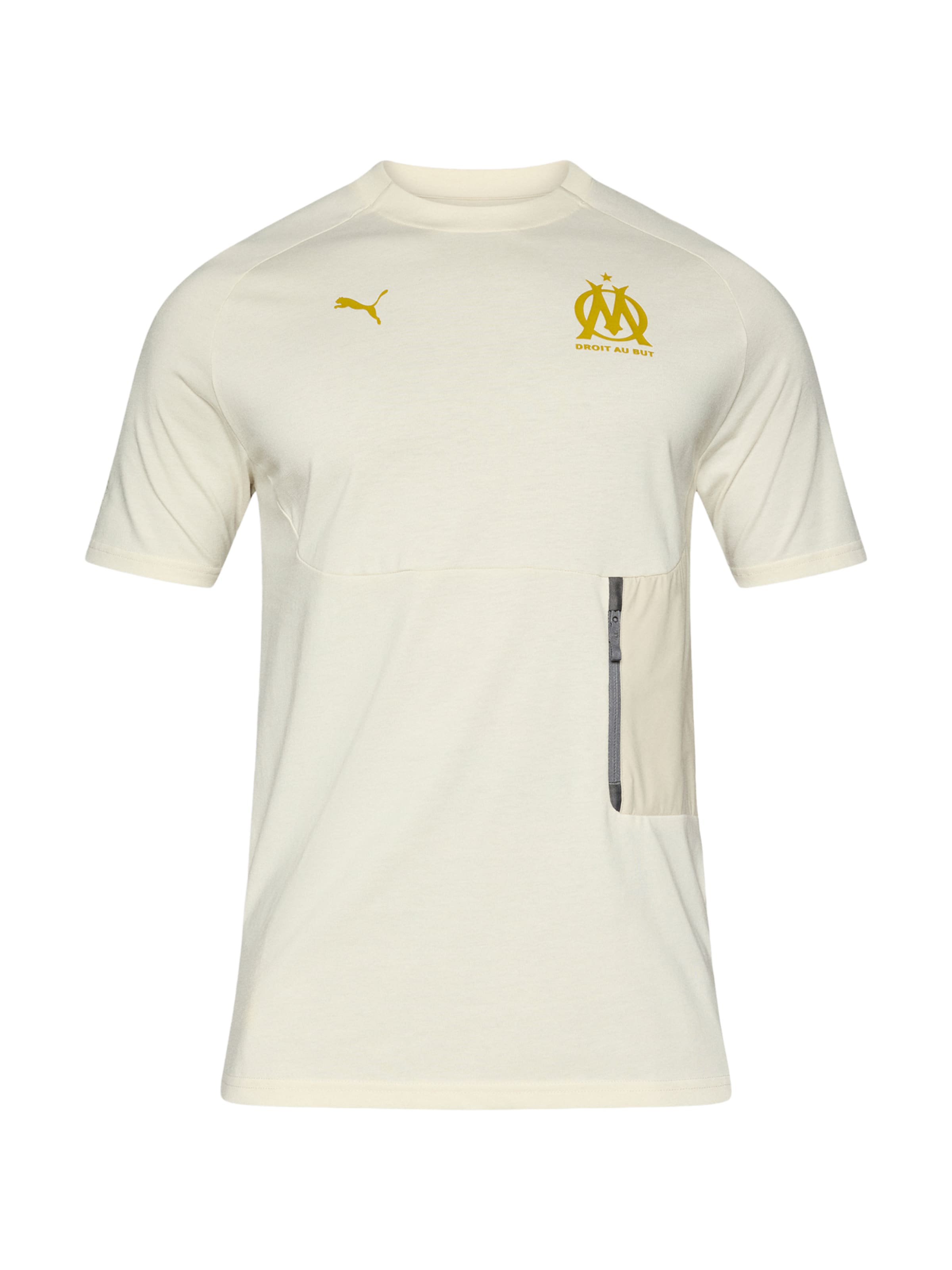 PUMA Funktsionaalne särk 'PUMATECH', värv valge: eest vaates
