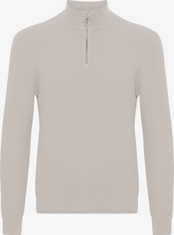 Casual Friday Sweater 'Karlo' in Grey: front