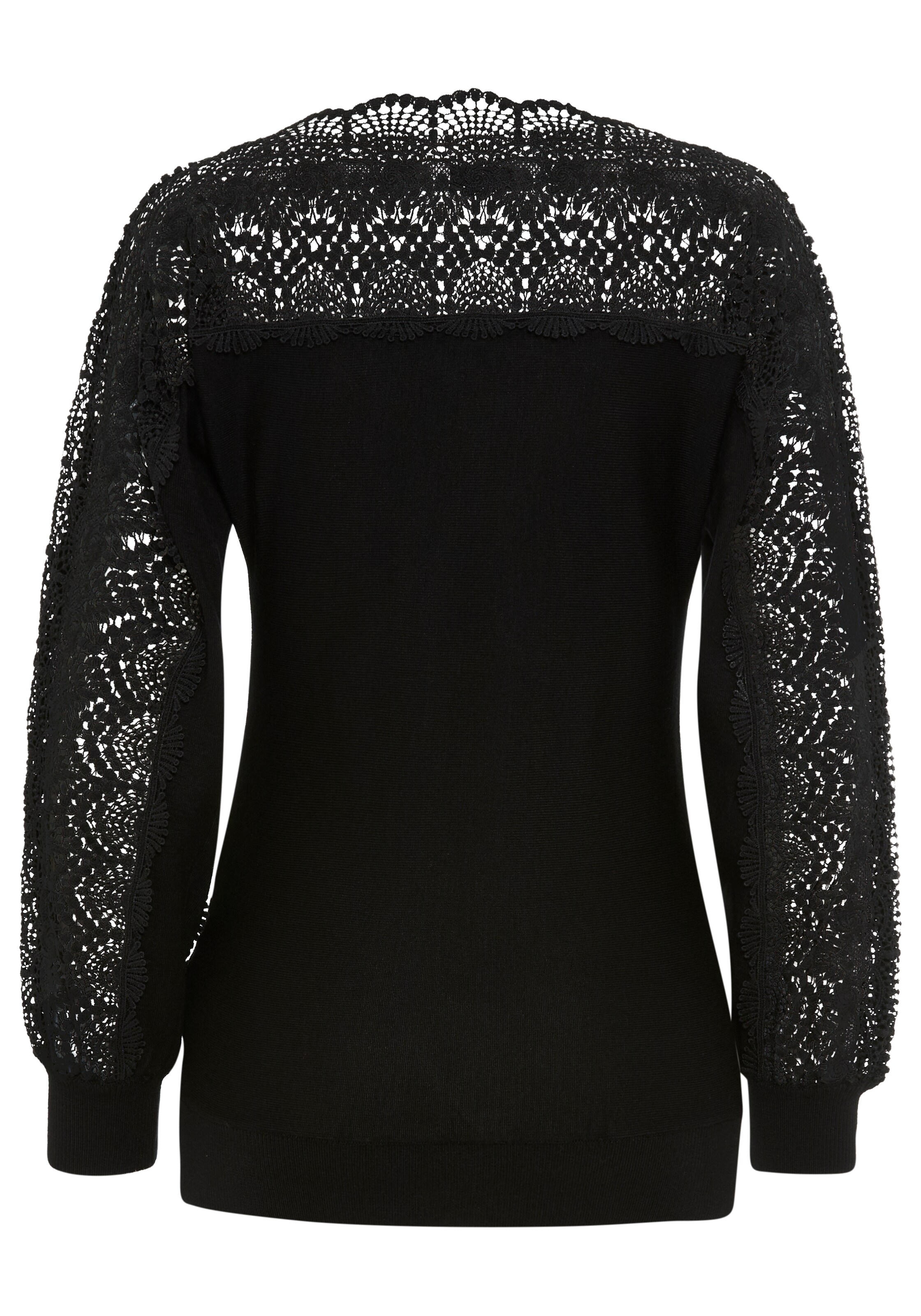 Bruno Banani LM Pullover in Schwarz
