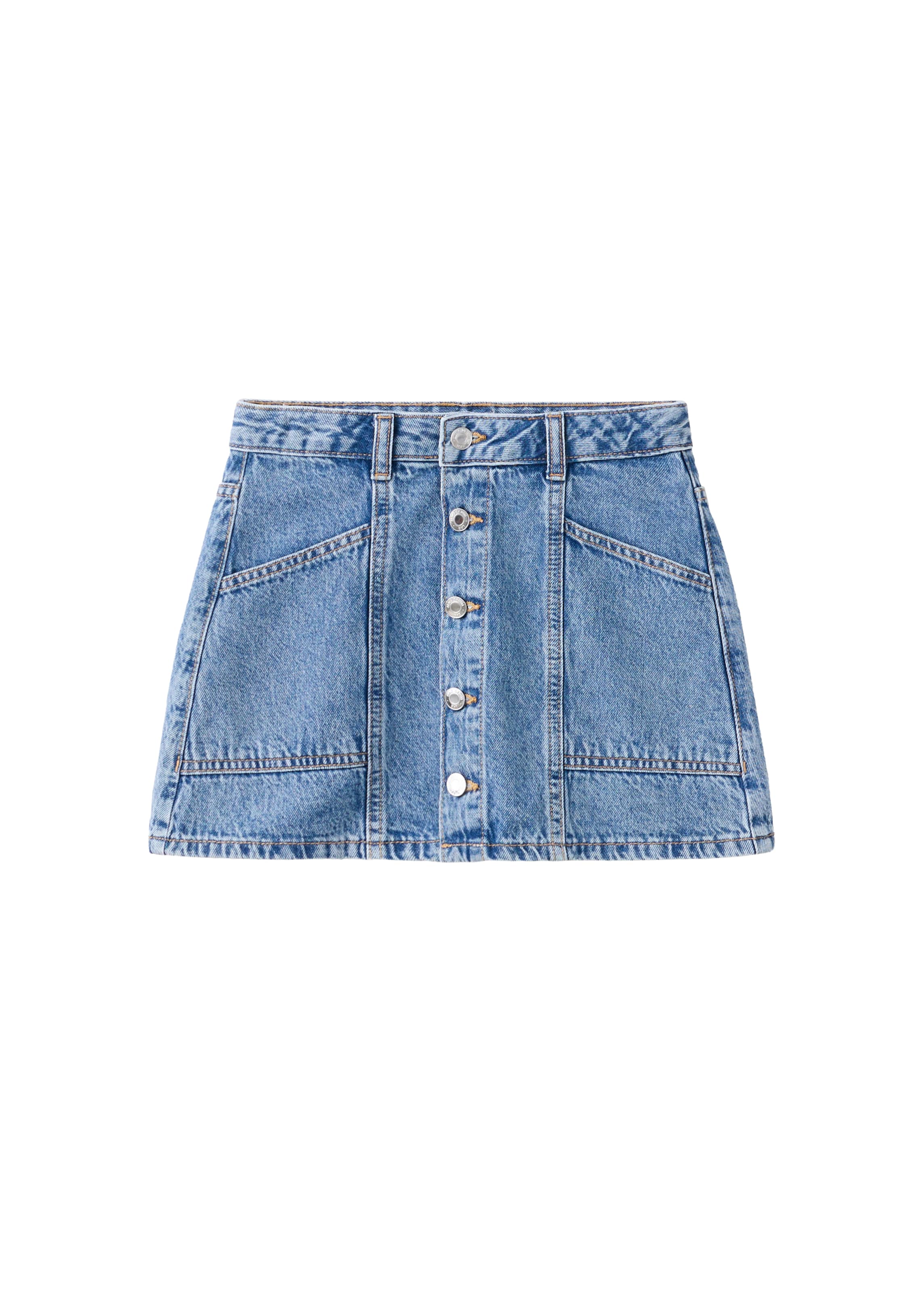 MANGO KIDS Skirt in Blue: front