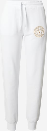 Kelnės iš Versace Jeans Couture, spalva – Auksas / balta, Prekių apžvalga