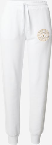 Versace Jeans Couture - Tapered Calças em branco: frente