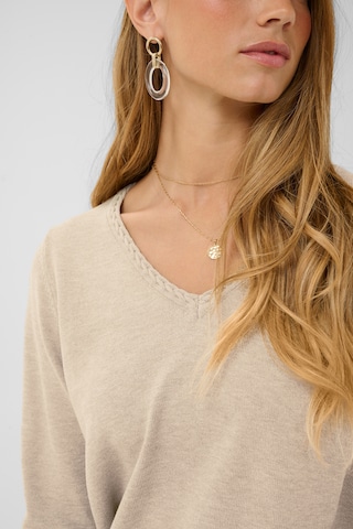 Cream Trui 'CRDela' in Beige