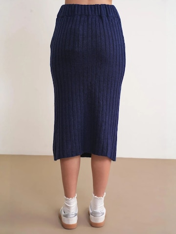 MixRay Rok 'Strickröcke' in Blauw