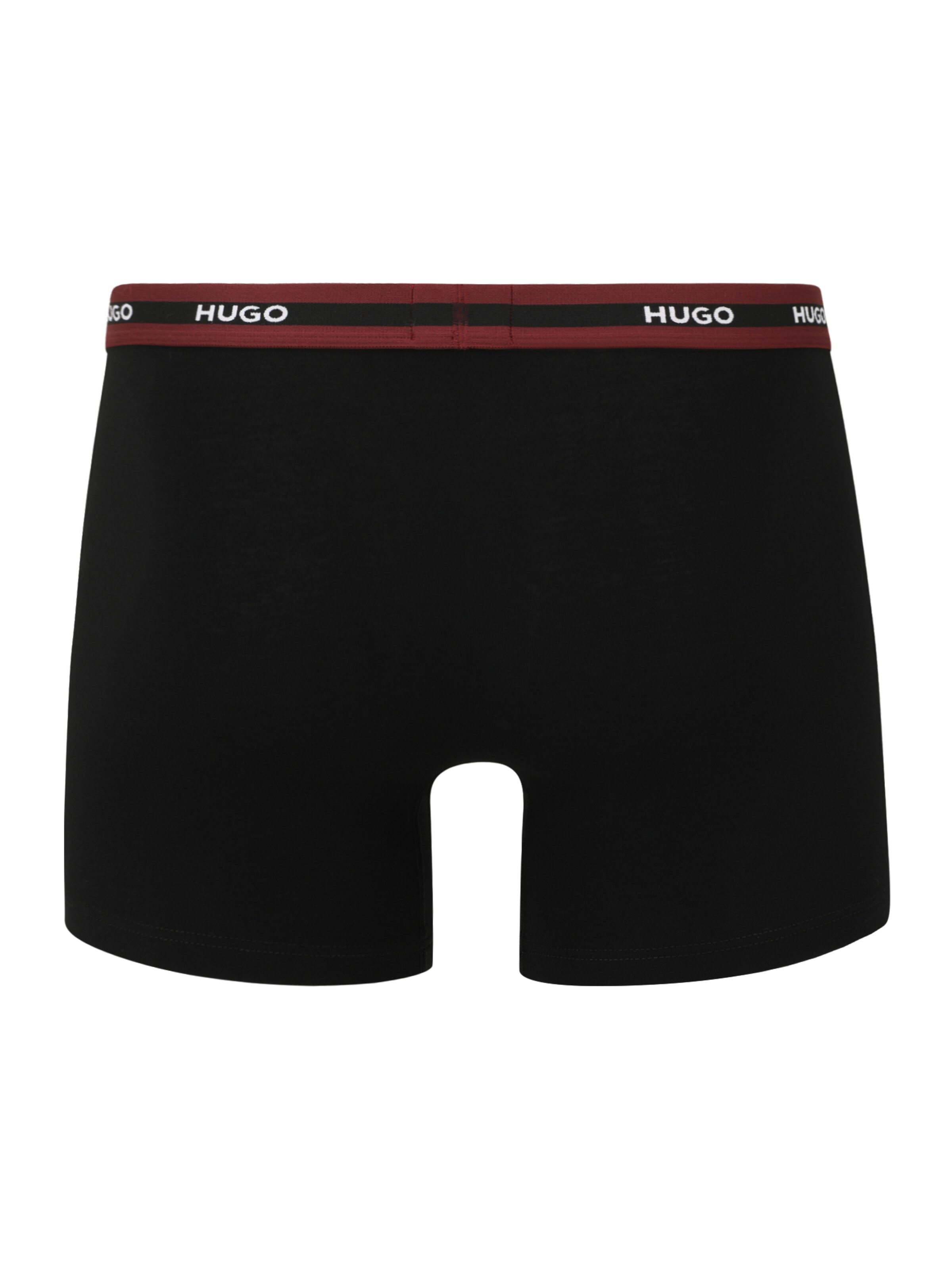 juoda HUGO Boxer trumpikės 'PLANET'