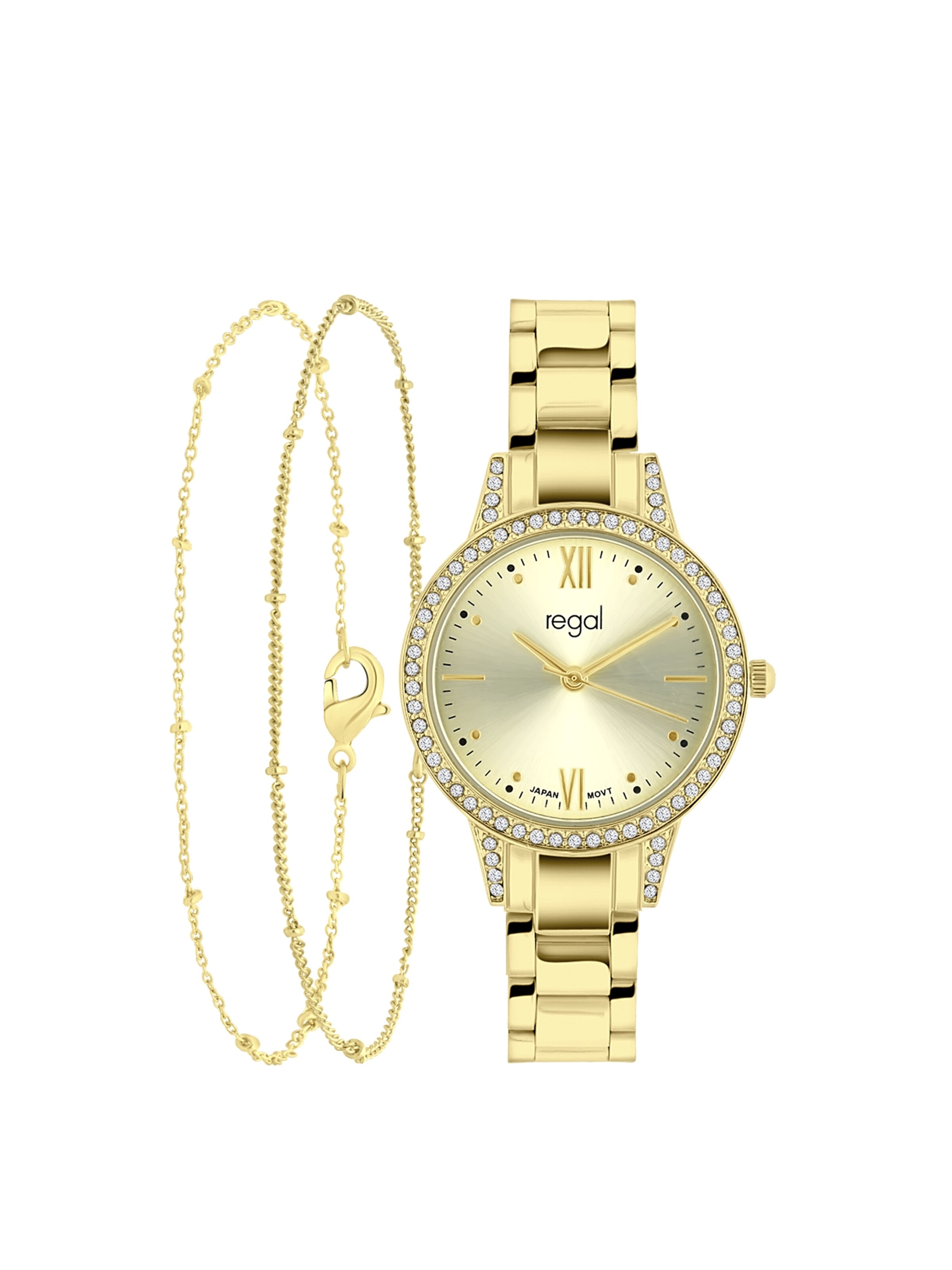 Lucardi Sieraden set in Goud: voorkant