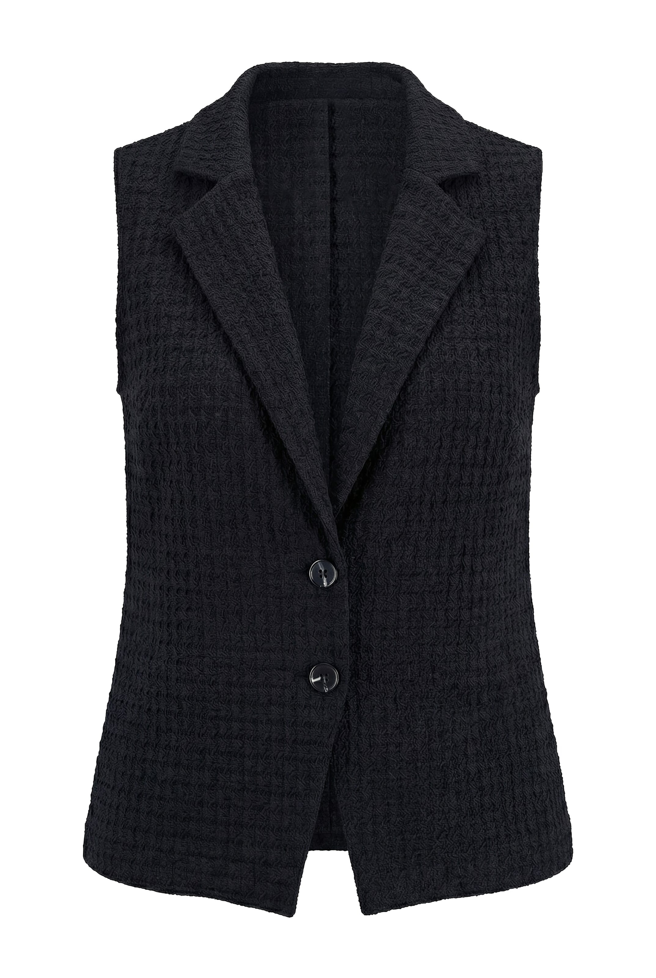 Studio Untold Blazer in Schwarz: Vorderseite