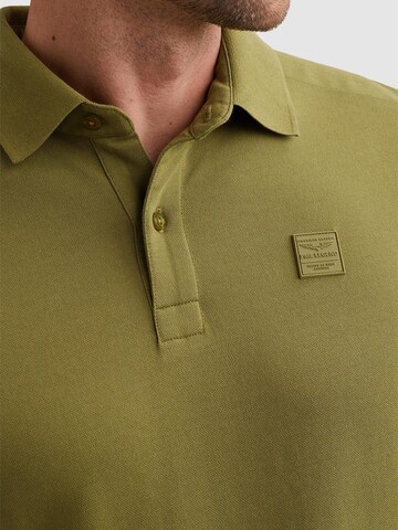 PME Legend Paita 'PME LEGEND - Polo shirt in piqué with stretch and flight pocket' värissä vihreä