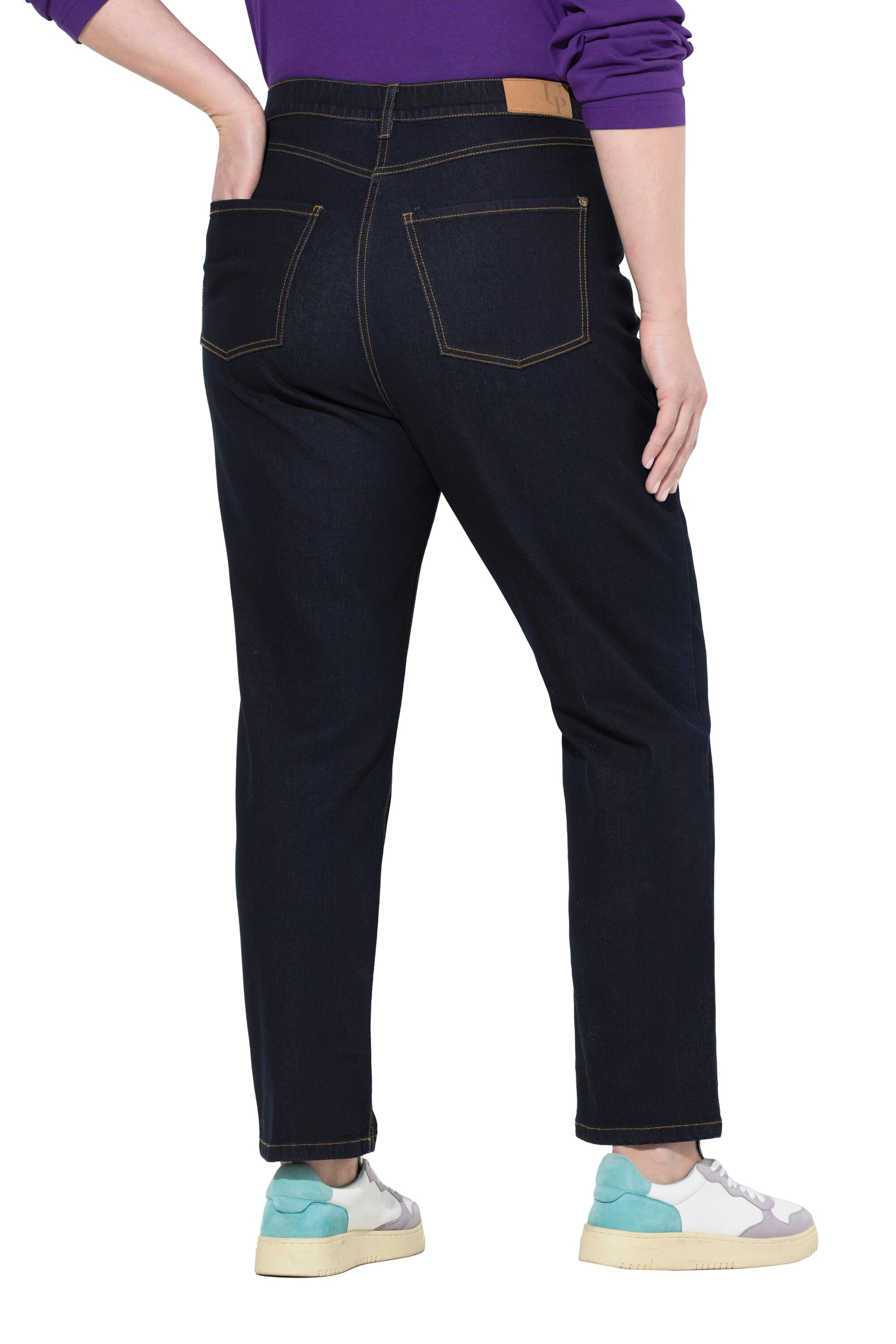 Ulla Popken Regular Jeans in Blauw