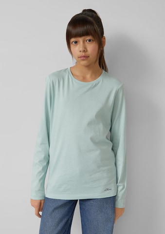 s.Oliver Shirt in Grün: Vorderseite