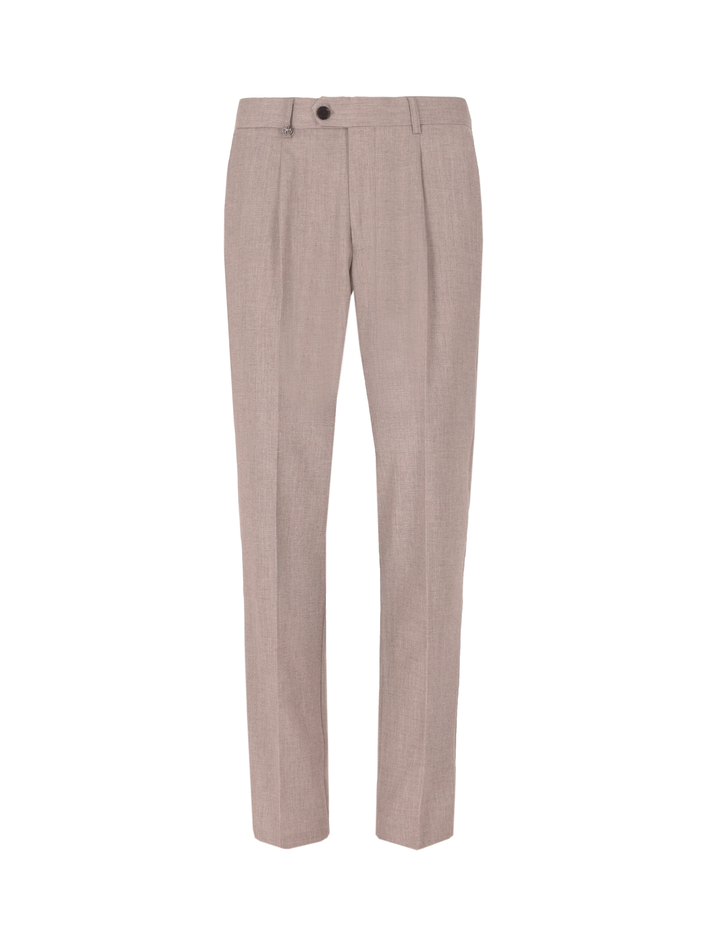 Distretto12 Pantalón de pinzas 'ACANTO' en 46 en beige, Vista del producto