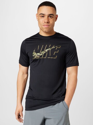 T-Shirt fonctionnel 'Legend' NIKE en noir : devant