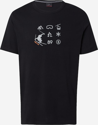 Marškinėliai 'ADO2' iš Bogner Fire + Ice, spalva – sidabro pilka / oranžinė / juoda, Prekių apžvalga