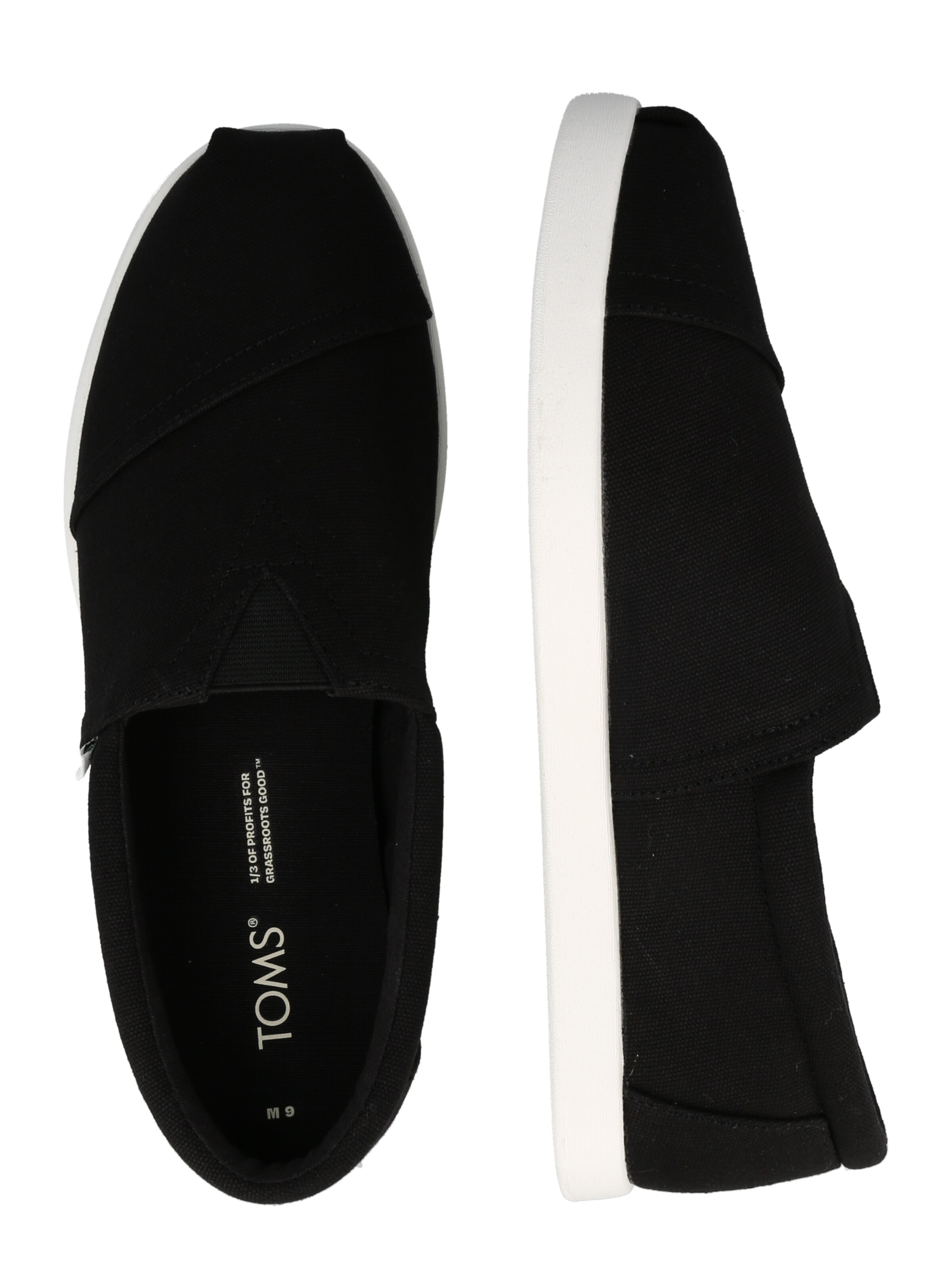 Slip on TOMS en noir