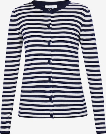 Cardigan usha BLUE LABEL en bleu : devant