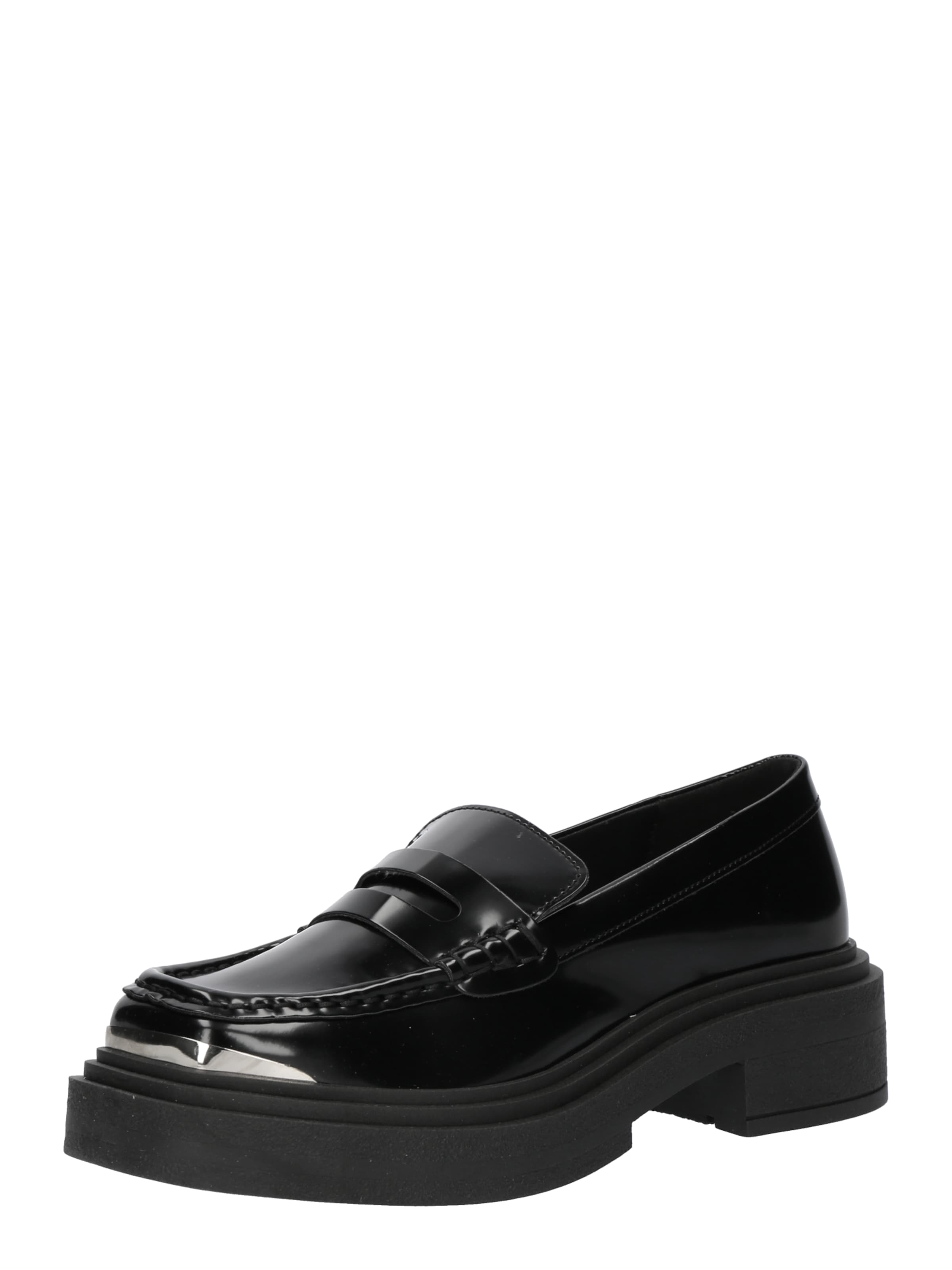 STEVE MADDEN Slip-ons in Black: front
