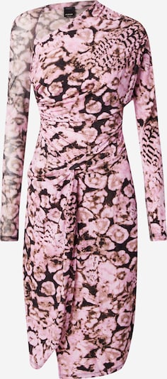 PINKO Dress 'Abito' in Brown / Pink / Pastel pink / Black, Item view