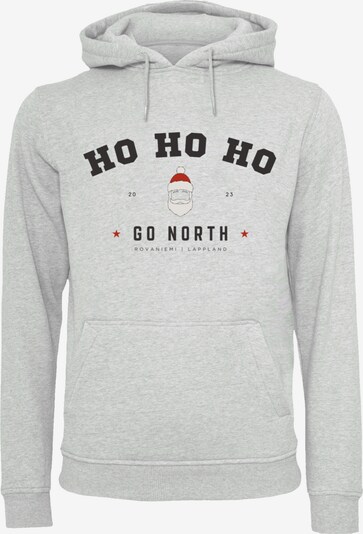 F4NT4STIC Sweatshirt 'Ho Ho Ho Santa Weihnachten' in grau / mischfarben, Produktansicht