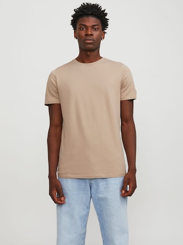 JACK & JONES Slim Fit Shirt in Beige: Vorderseite