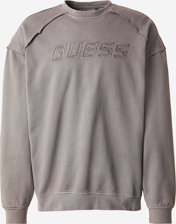 GUESS Свитшот в Серый: спереди