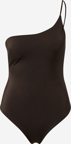 LeGer by Lena Gercke Bralette Swimsuit in Brown: front