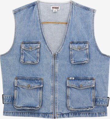 GUESS Vest in Blue: front
