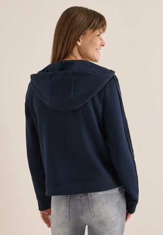 CECIL Zip-Up Hoodie in Blue