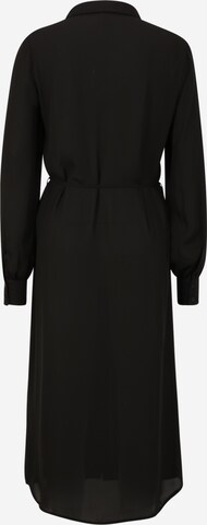 JDY Tall Košilové šaty 'MOCCA' – černá