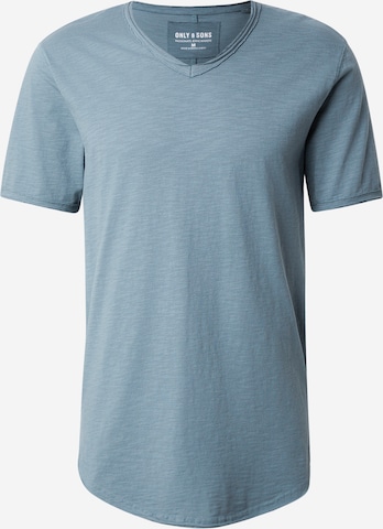 Only & Sons Shirt 'ONSBENNE' in Blue: front