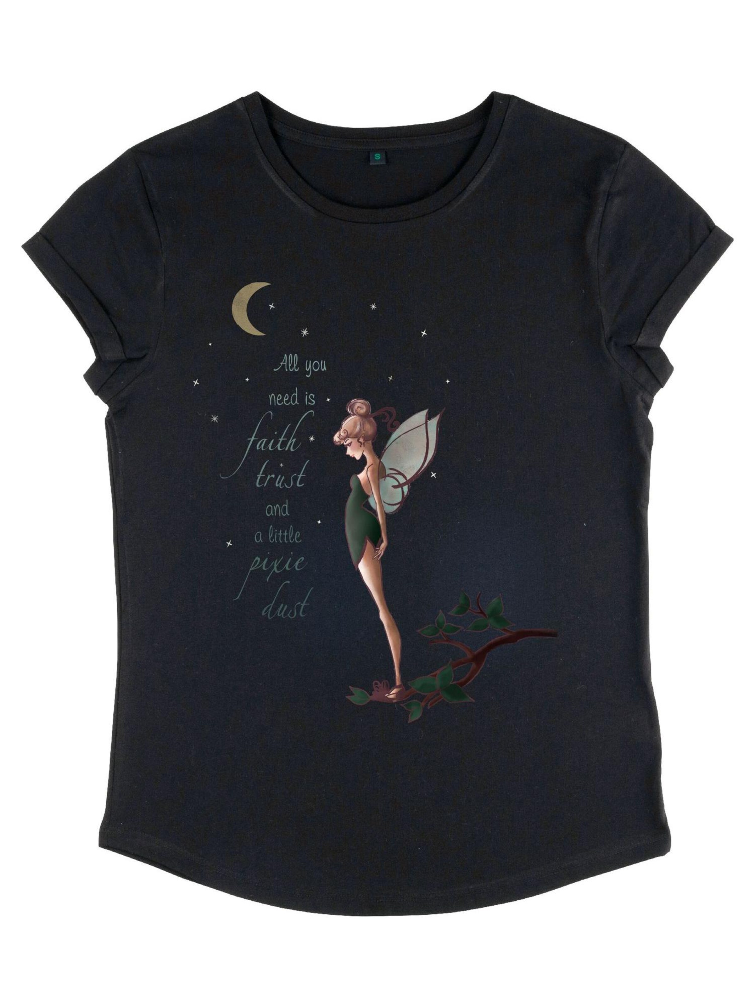 DISNEY Shirt‌ in Schwarz: Vorderseite