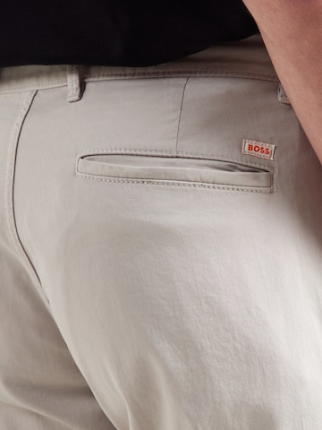 Slimfit Pantaloni chino di BOSS in grigio