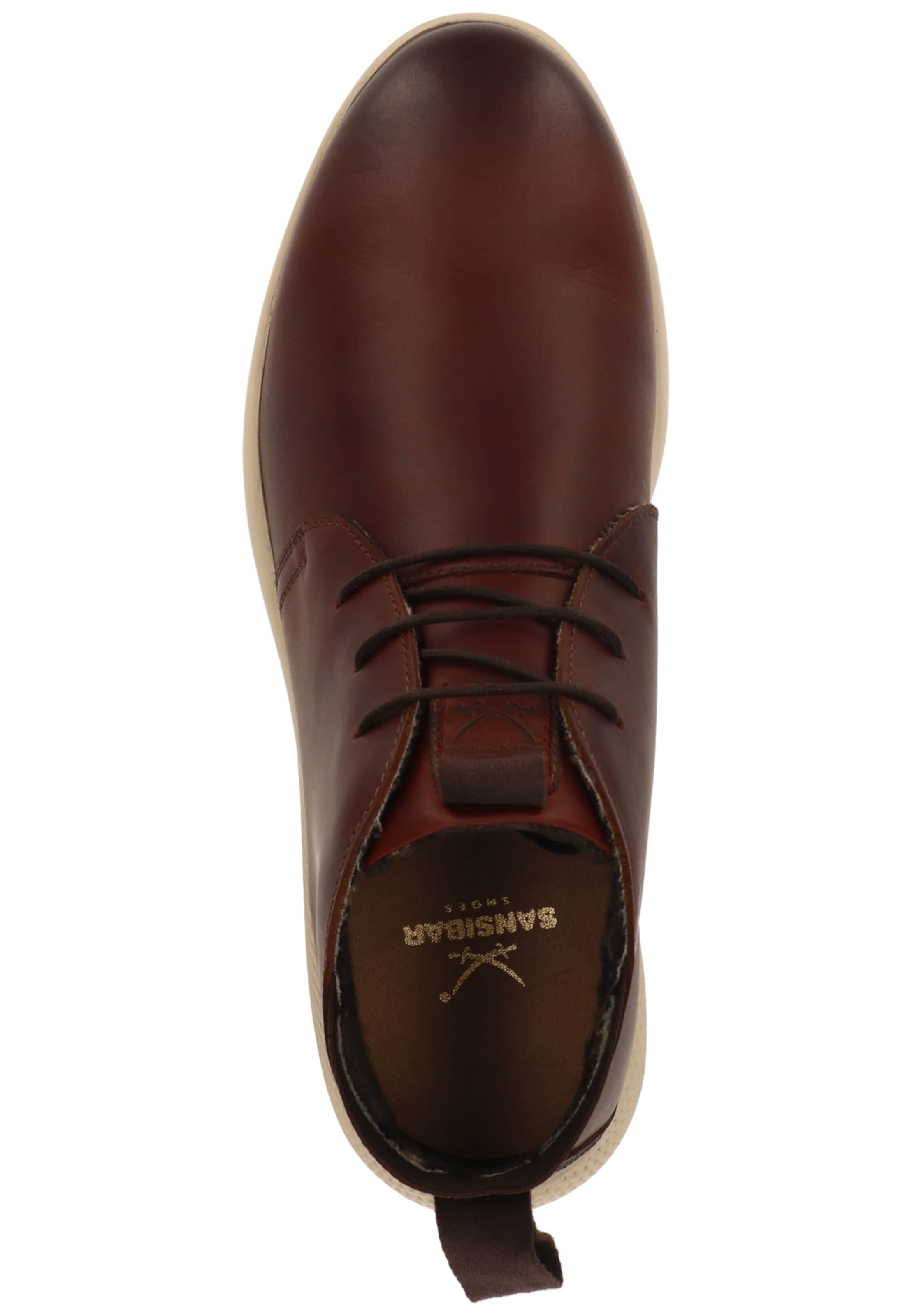 Bottines à lacets SANSIBAR en marron