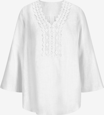 Camicia da donna di heine in bianco: frontale