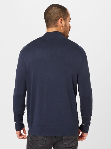 MEXX Knit Cardigan 'LIAM' in Blue