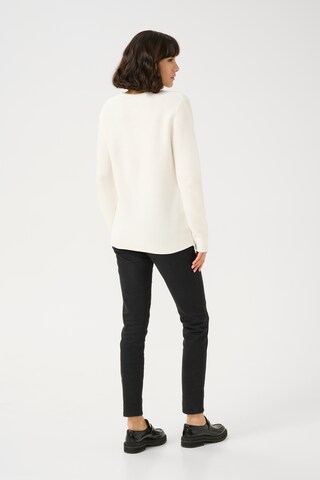 Kaffe Sweater 'Linka' in White
