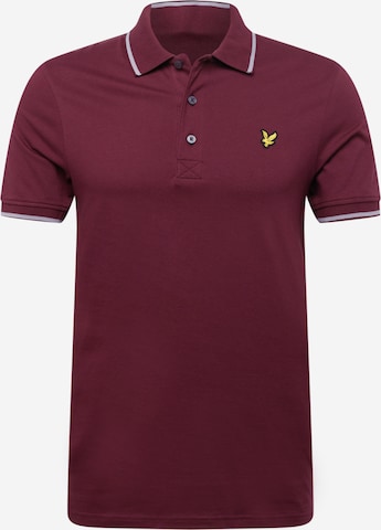 Lyle & Scott Tričko – červená: přední strana