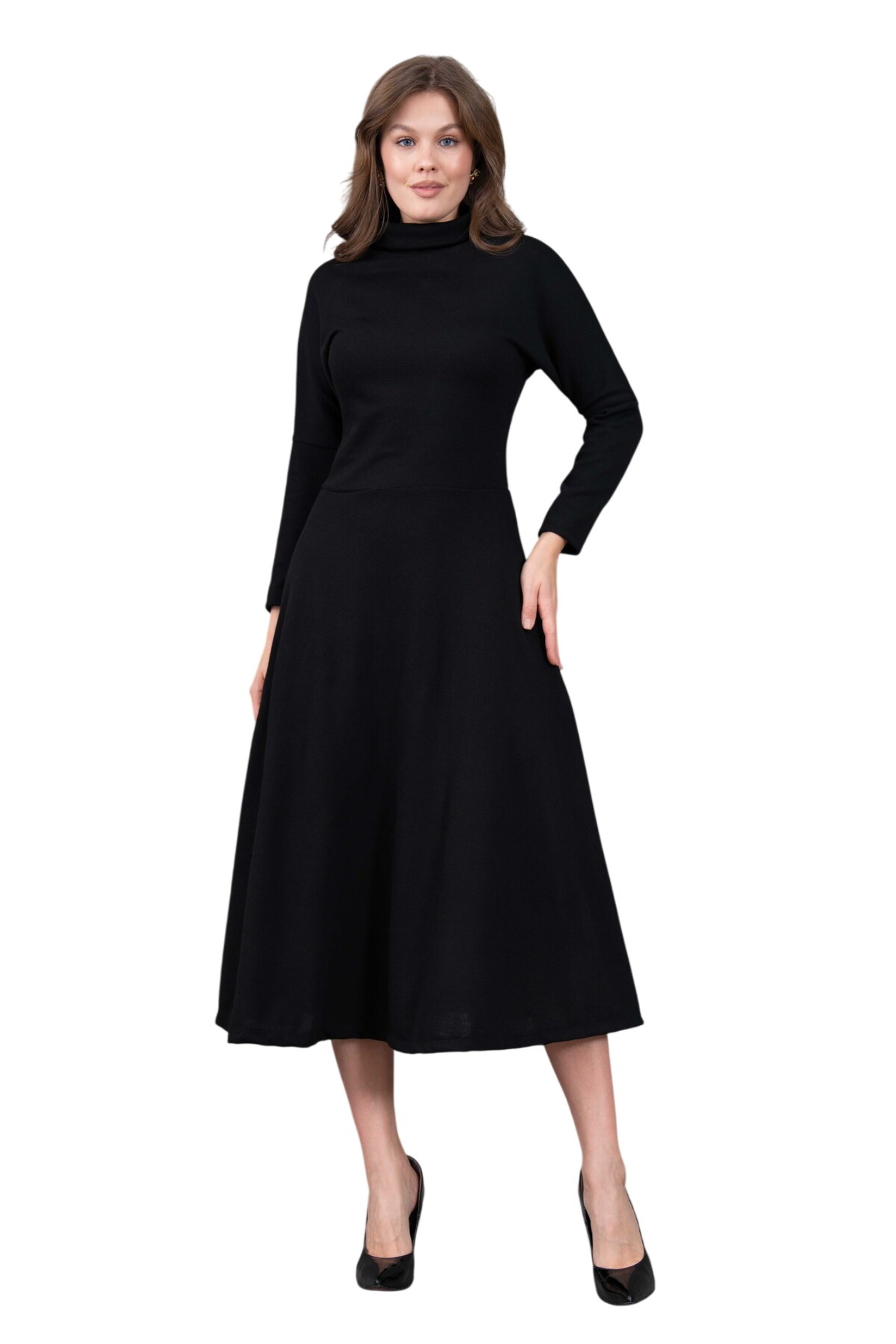 WOMAN VISION Dress in Black: front